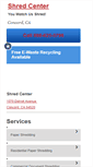 Mobile Screenshot of concorddocumentshredding.com